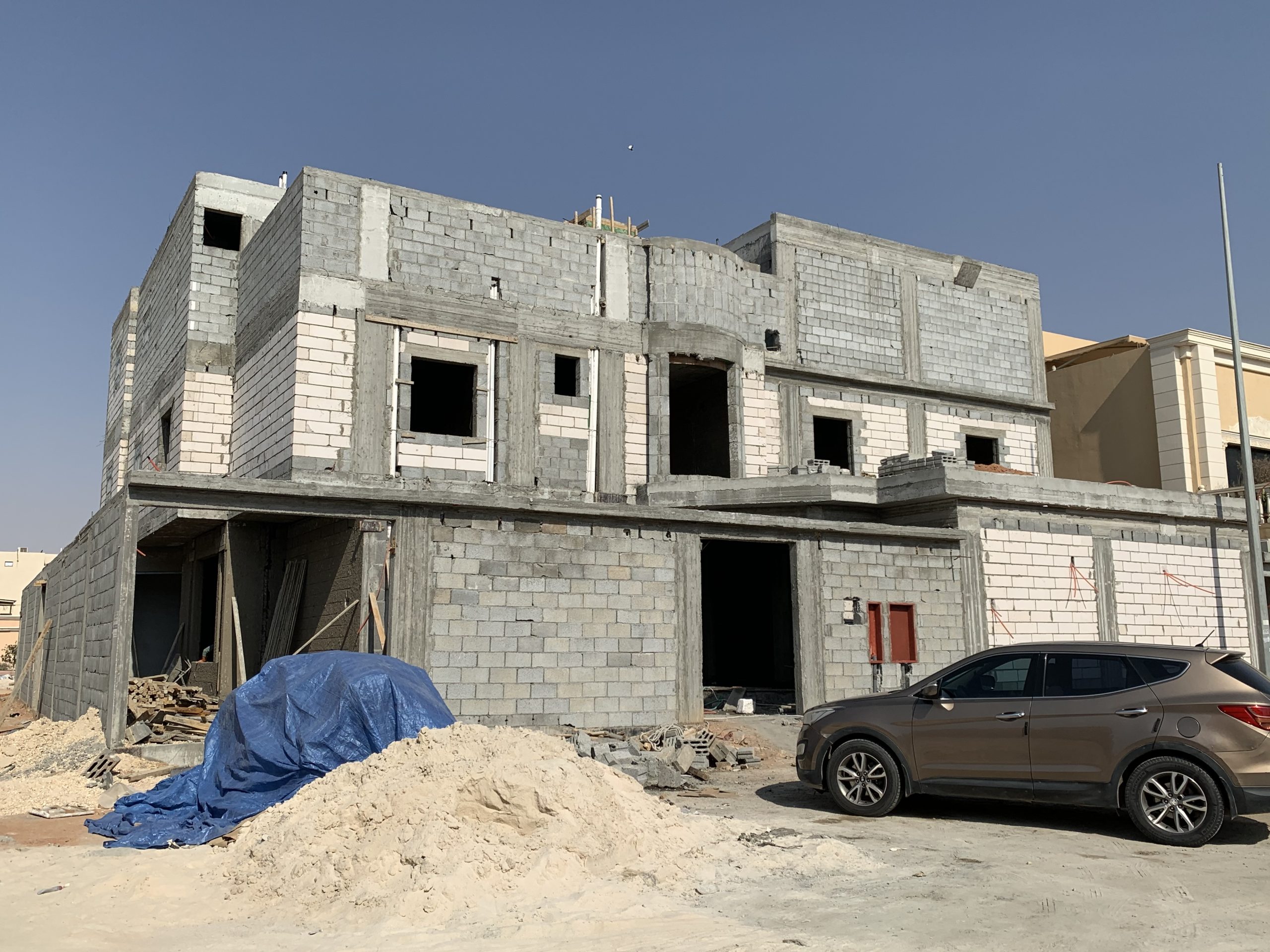 مقاول بناء في الرياض فلل عمائر قصور ملاحق