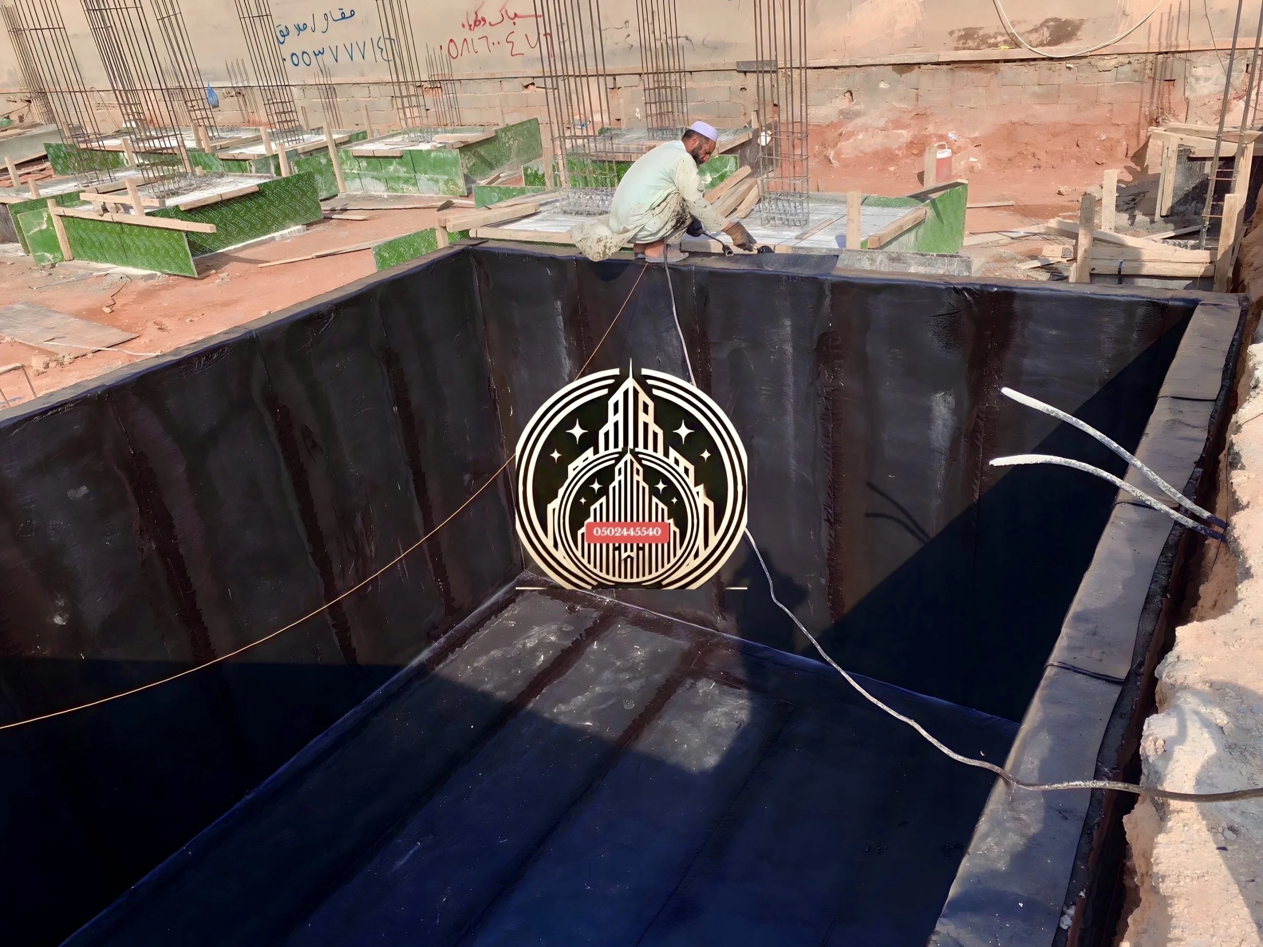 مقاول بناء مسابح الرياض
