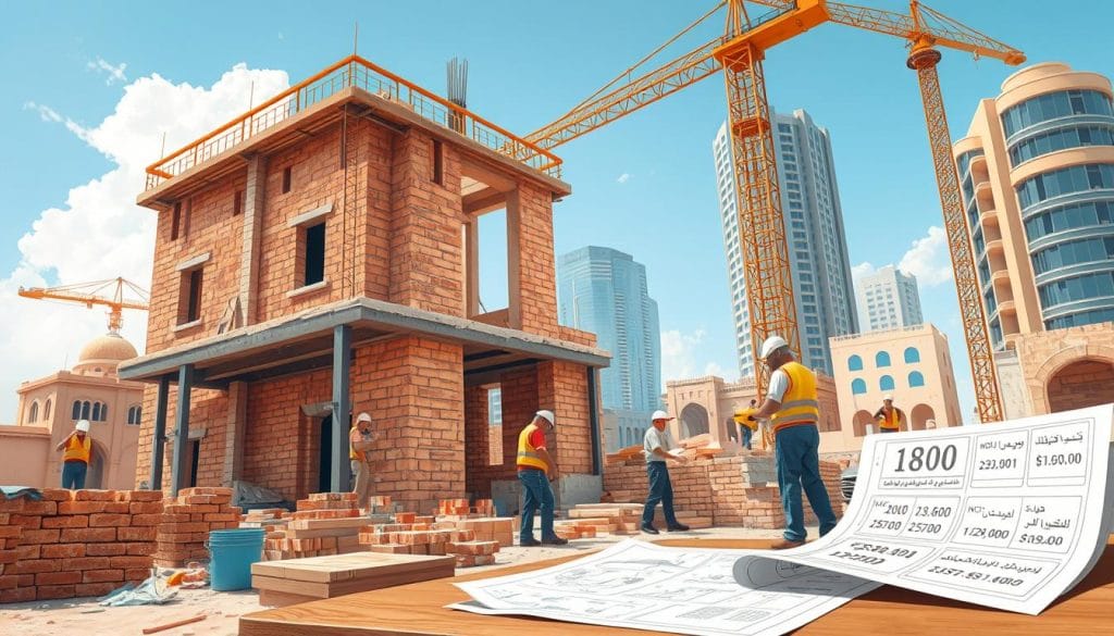 تكلفة بناء الملاحق